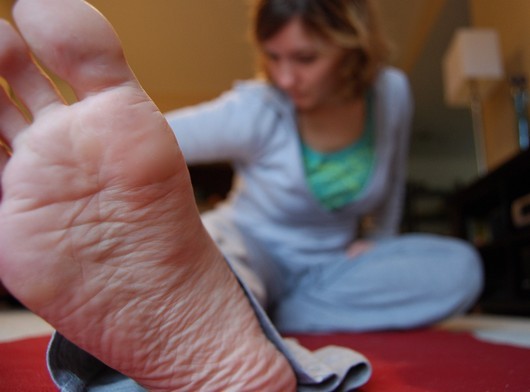 How To Avoid Cuts Under the Big Toe in Yoga