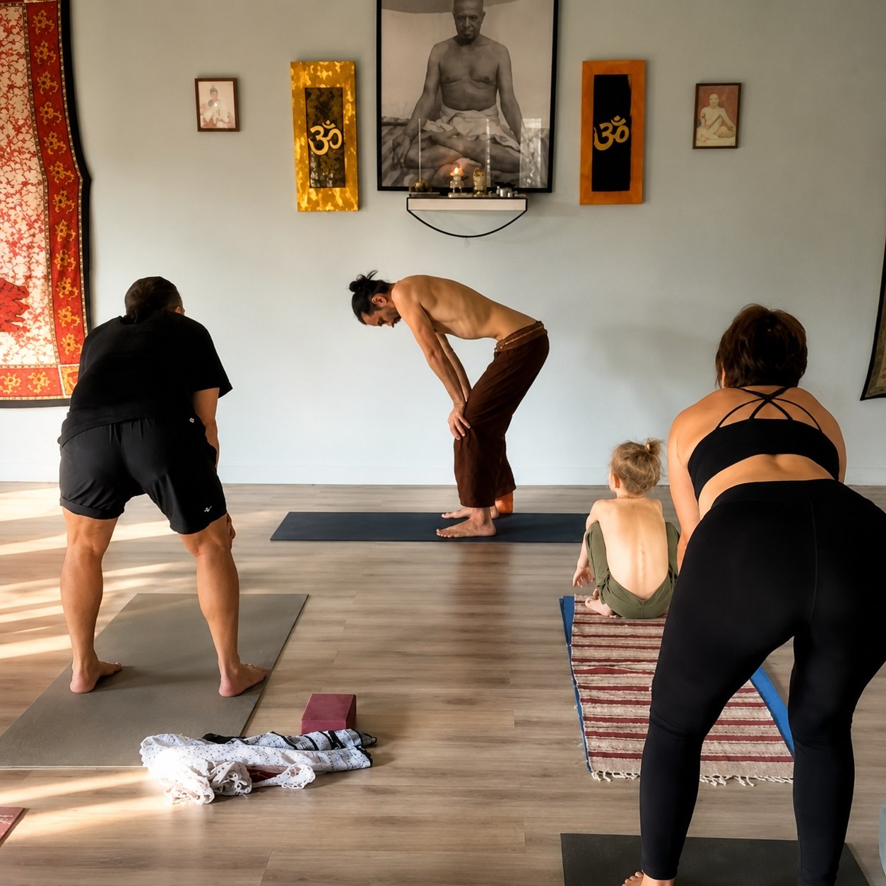 Breath-centered yoga at TAYSP Phuket
